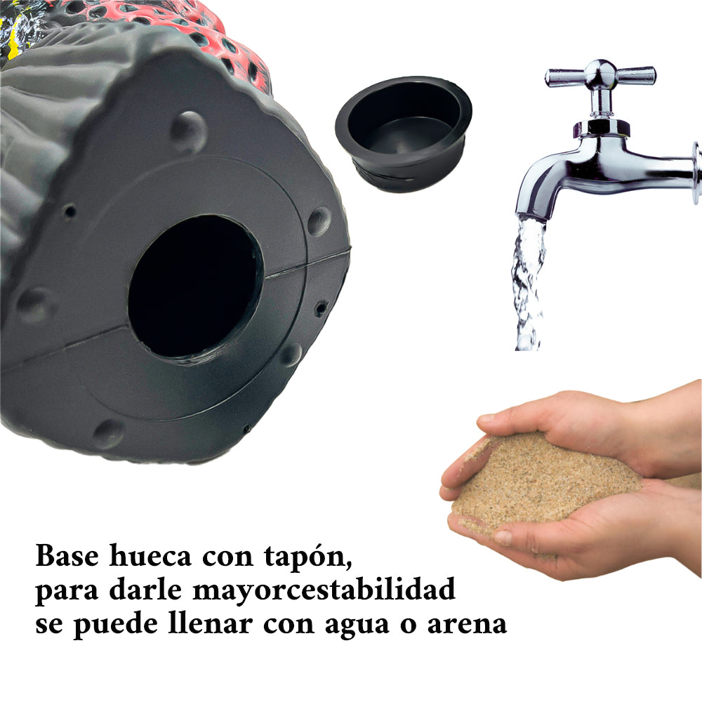 AYA MARKT Búho Espantapájaros, Búho Ahuyentador Eólico, Búho Espanta Palomas Realista, Gira la Cabeza 360º,No Necesita Pilas,para Jardín,Campo,Balcón