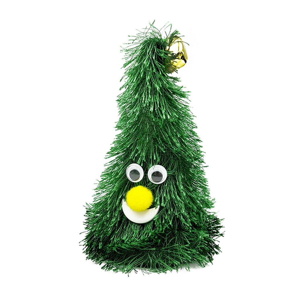 AYA MARKT Gorro de Navidad Bailarín, Gorro de Papá Noel Bailando con Música, Árbol de Navidad con Movimiento Divertido, Gorra Musical de Navidad Roja y Blanca, Gorro de Decoración de Navidad,para Regalos, Adorno de Casa,