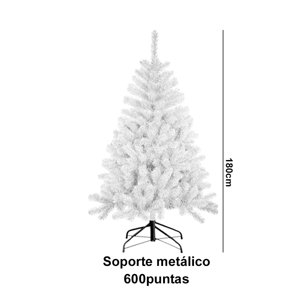 AYA MARKT Árbol de Navidad Blanco, Artificial Abeto, Hoja Espumillón Rosa, Árbol de Navidad 60-180cm, Árbol de Navidad Rosa, Árbol de Navidad Plegable,Montaje Fácil (Copia)