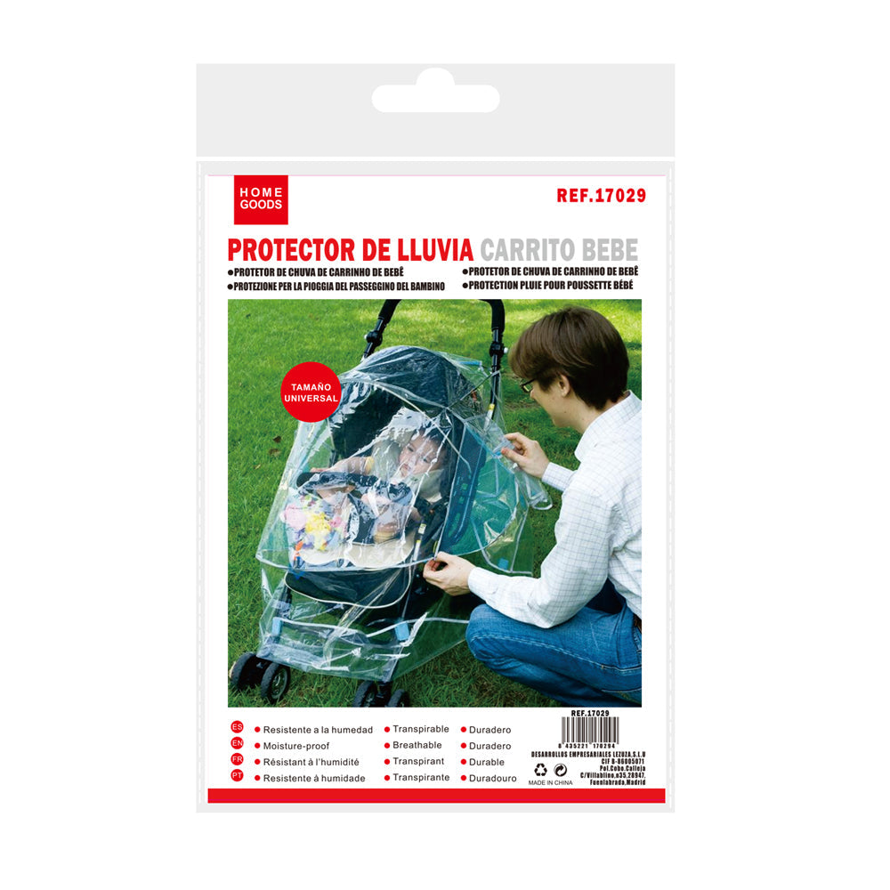 FUNDA LLUVIA P/CARRITO DE BEBE