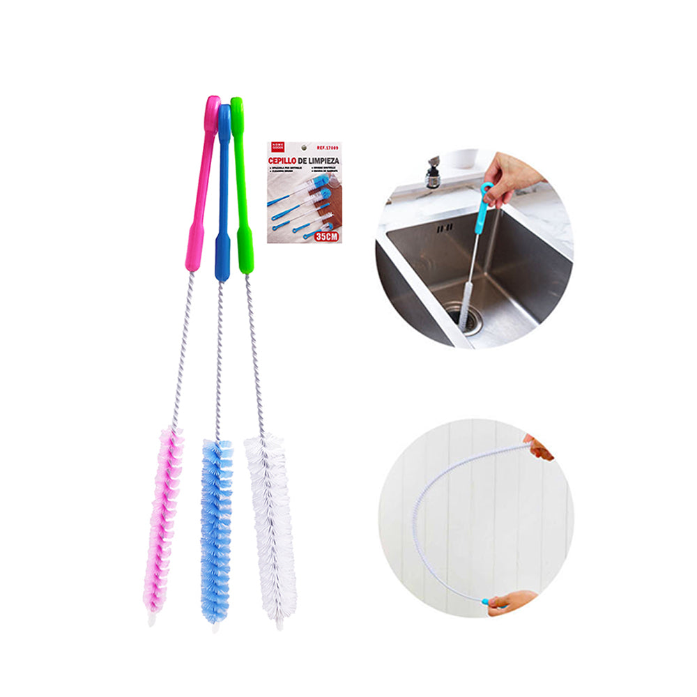 35CM 3PCS CEPILLOS LIMPIA BOTELLAS