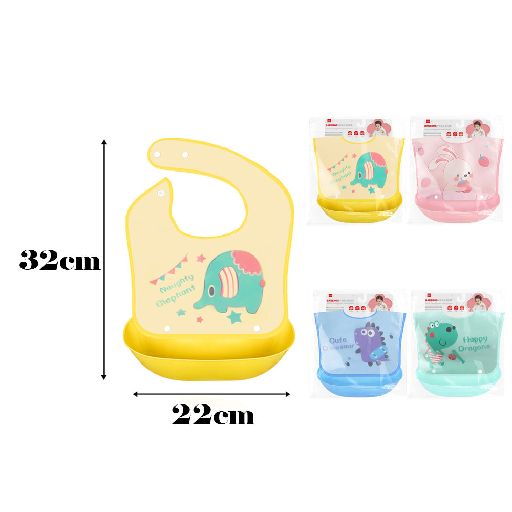 BABERO INFANTIL SILICONA 6STD