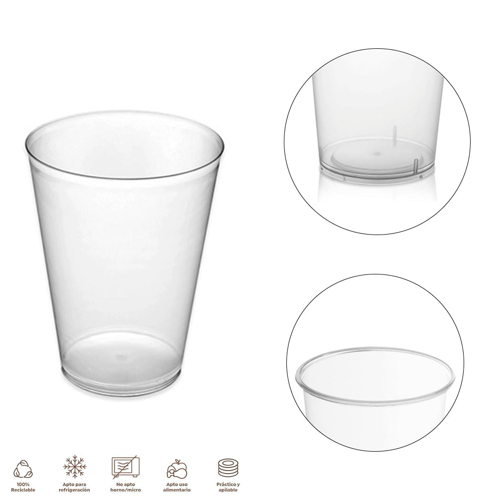 1227R VASO CUBATA 480CC 4UDS ANCHO REUTI