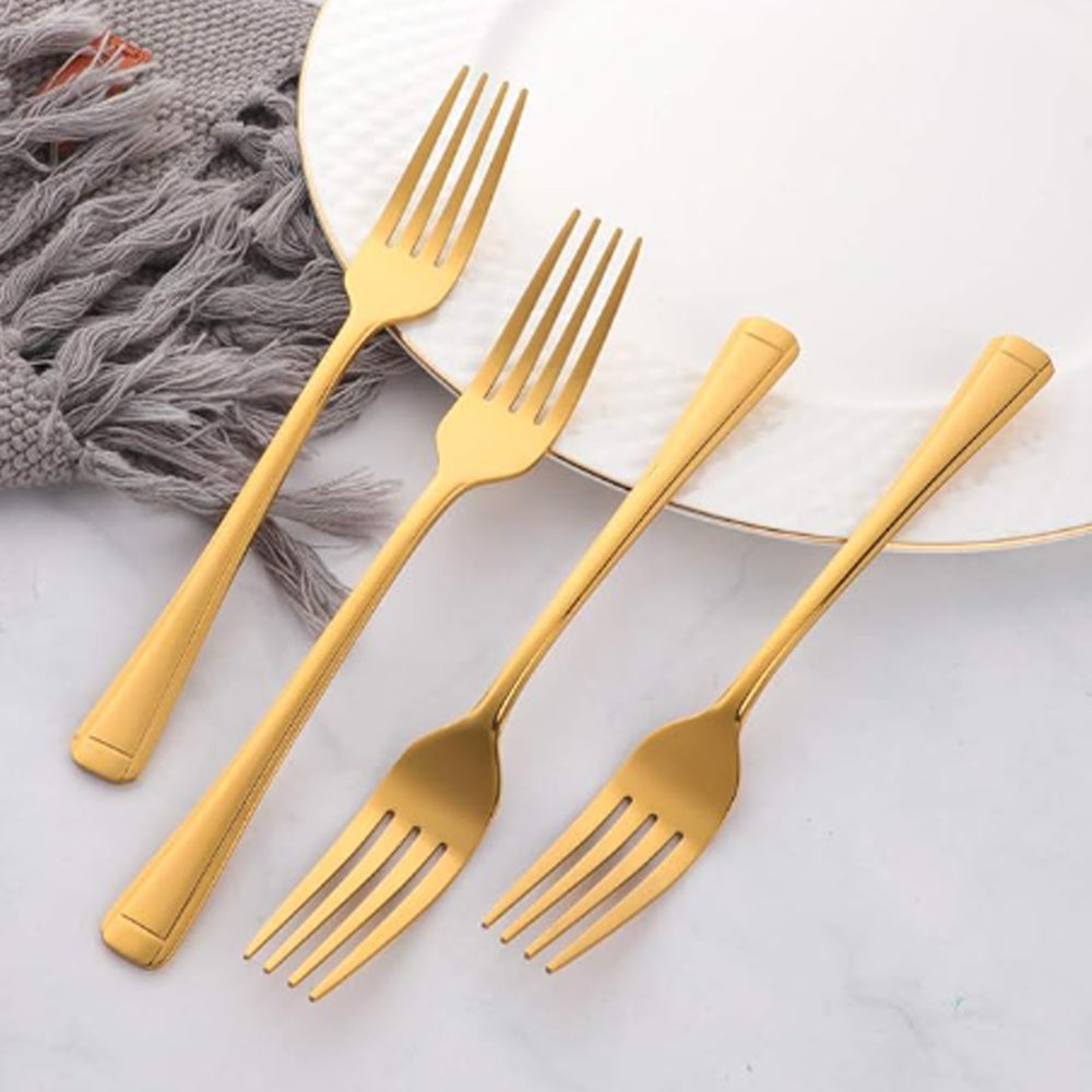 1784R TENEDOR A. CALID.ORO 18.5CM 12U RE