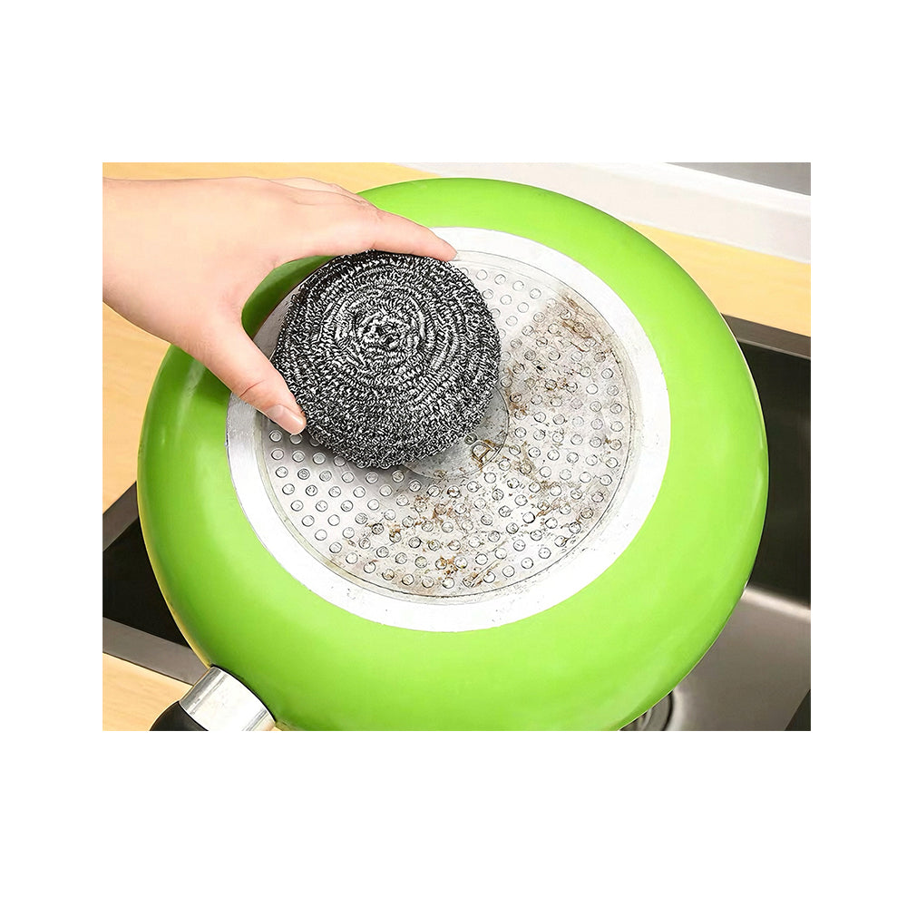 ESTROPAJO ACERO INOX.30G 2PC 7CM