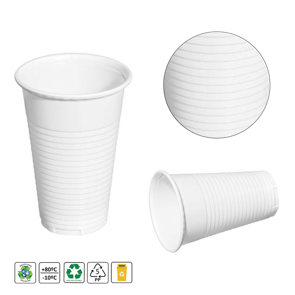 1103 VASO IRROMP.BLANCO 30UDS 220CC