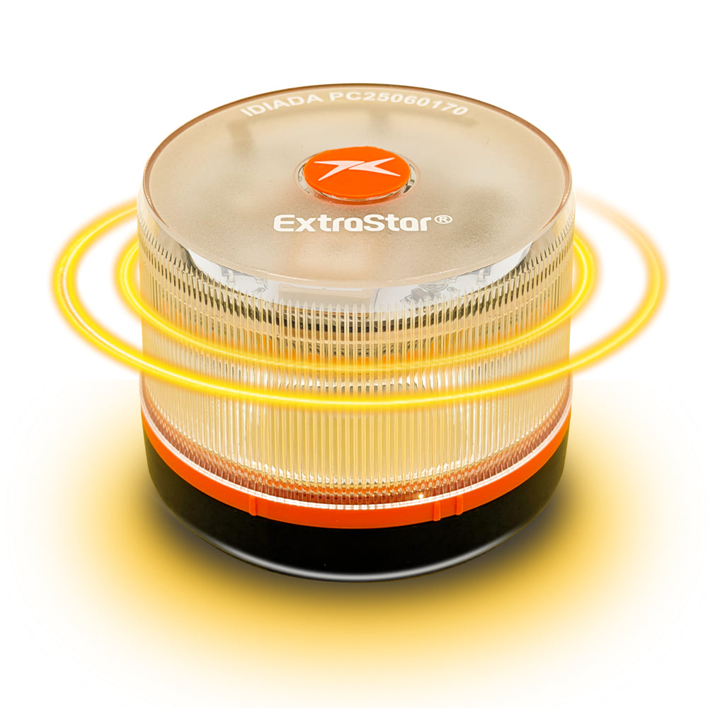 Luz de Emergencia V16 con Geolocalización y Luz Potente, Exigible a partir de 2026, Conectada con DGT 3.0, Señal V-16 para Coches, plan de datos incluido