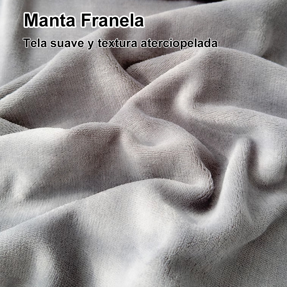 AYA MARKT Manta Microfibra Extrasuave para Sofá y Cama, Manta Suave Multiusos, Manta Polar Franela, Manta Grande para Toda Estación (150x200cm,180x200cm,200x230cm)